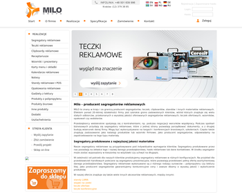 MILO-SEGREGATORY REKLAMOWE-PRODUKCJA_