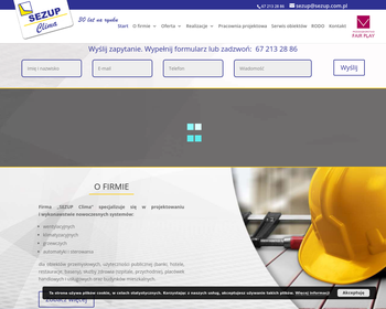 Przedsiębiorstwo Produkcyjno-Usługowe SEZUP Clima Sp  z o o_