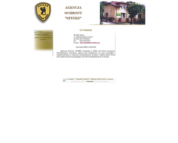 Agencja Ochrony SFINKS_
