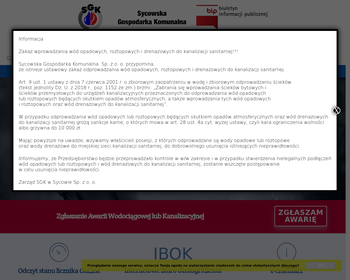 Sycowska Gospodarka Komunalna Sp  z o o_