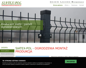 Siatex-Pol  Centrum ogrodzeń  Wojciech Kubik_