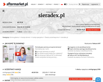 Przedsiębiorstwo Produkcyjno-Usługowo-Handlowo-Transportowe Sieradex S J_