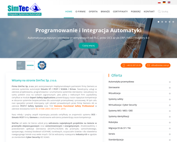 Simtec Sp  z o o  Sterowanie_ wizualizacja