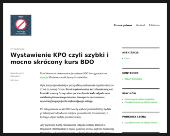 Sir-Com Wywóz Nieczystości Płynnych i Stałych - Siedziba Firmy_