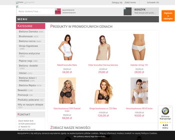Biustonosze Online_ Bielizna Damska