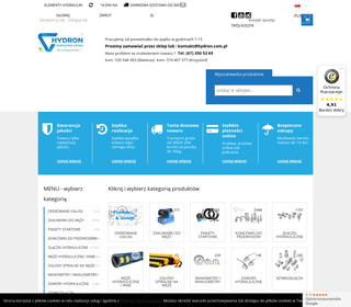 Hydraulika siłowa i  zakuwarki do węzy i  węże hydrauliczne i  przewody hydrauliczne.