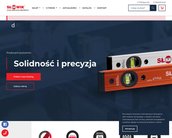 Producent Poziomnic SŁOWIK_