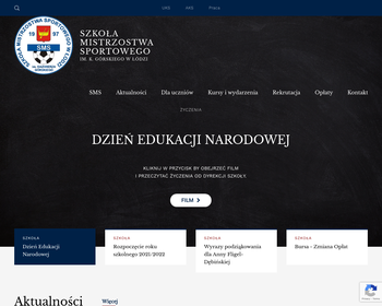 Gimnazjum - Szkoła Mistrzostwa Sportowego im  Kazimierza Górskiego_