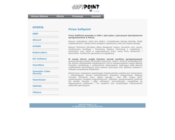 Softpoint Sp  z o o_