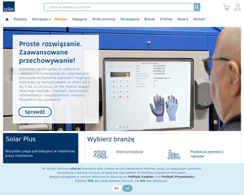 Solar Łódź Sp  z o o  Hurtownia Elektrotechniczna_