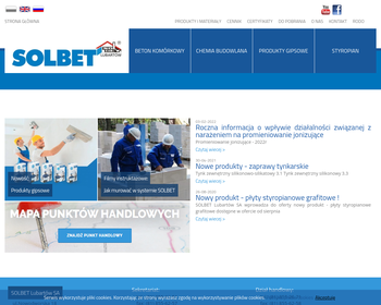 Solbet Lubartów S A  Producent bloczków betonu komórkowego_