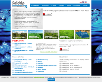 Soldrip - systemy nawodnieniowe i fertygacyjne_