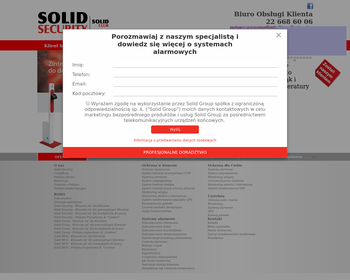 Agencja Ochrony Osób i Mienia SOLID SECURITY Sp  z o o_