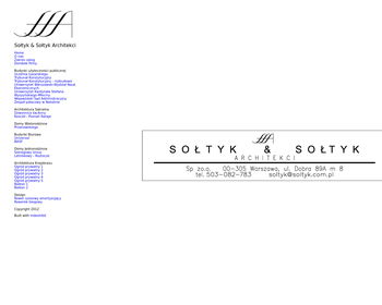 SOŁTYK iamp; SOŁTYK Architekci Sp  z o o_
