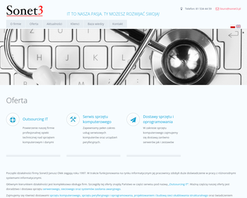 Sonet Sp  z o o_
