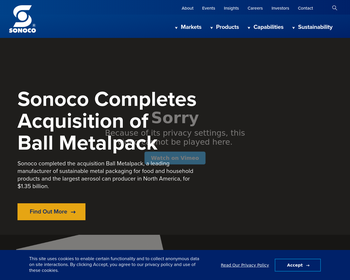 SONOCO POLAND Sp  z o o_