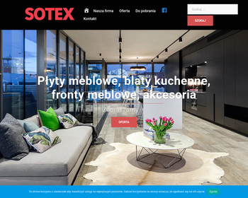 Sotex  Sprzedaż mebli sklepowych_