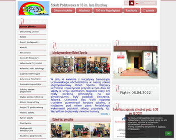Szkoła Podstawowa Nr 13 im Jana Brzechwy_