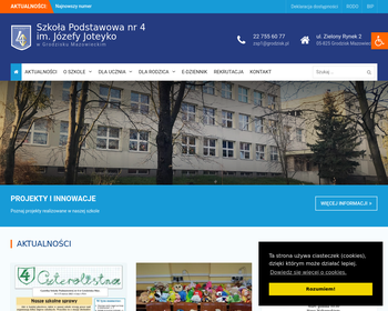 Szkoła Podstawowa nr 4 im  Józefy Joteyko w Grodzisku Mazowieckim_