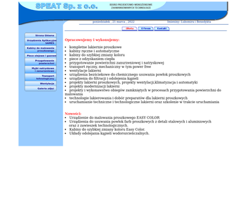 SPEAT Sp  z o o  - Biuro Projektowo-Wdrożeniowe Zaawansowanych Technologii_
