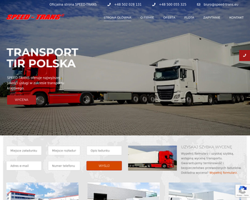 Transport i Spedycja na terenie całego kraju !_