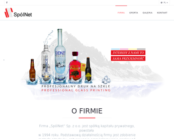SpólNet Sp  z o o  Przedsiębiorstwo Produkcyjno-Handlowo-Usługowe_