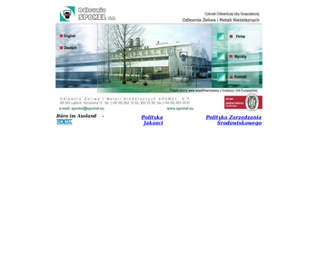 Odlewnia śeliwa i Metali Nieżelaznych SPOMEL Spółdzielnia Pracy_