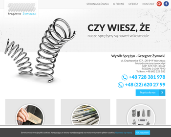 Wyrób Sprężyn Grzegorz Żywocki_