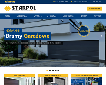 Starpol  Bramy  Automatyka bram_ systemy przeładunkowe