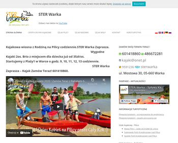 Spływy Kajakowe Pilicą_ Wisłą i Radomką ze STER Warka