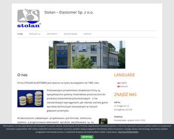 Przedsiębiorstwo Innowacyjno-Produkcyjne STOLAN-ELASTOMER Sp  z_