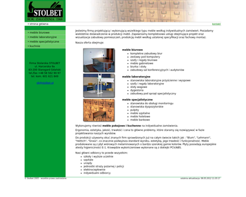 Stolbet - meble biurowe i labolatoryjne_