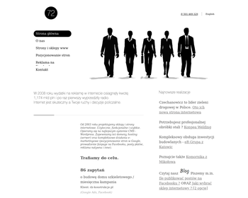 Studio72 - projektowanie stron www - Katowice_ e-marketing