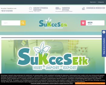 Sukces Hurtownia kwiatów sztucznych_ zabawek