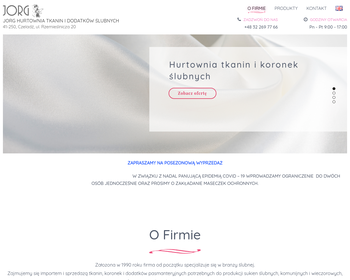 JORG Hurtownia Artykułów Ślubnych Jerzy Grzyb_