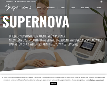 SUPERNOVA - Wyposażenie Salonów KOSMETYCZNYCH_