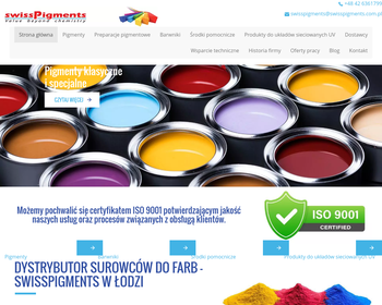 Swisspigments  Dystrybutor firmy Ciba SC Inc_