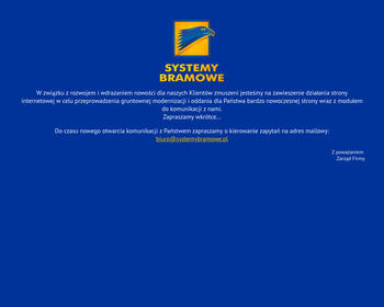 Systemy Bramowe Sp  z o o_