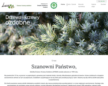 Szkółka Drzewa i Krzewy Ozdobne Marek Łapiński_