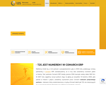 T2S Sp  z o o  Wdrożenia CDN_