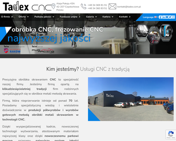 Przedsiębiorstwo Produkcyjno-Handlowo-Usługowe TADEX Tadeusz Piłat_