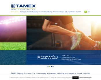 Tamex S A  Przedsiębiorstwo Usług Projektowo-Realizacyjnych i Inwestycyjnych_
