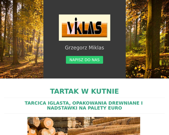 Tartak MIKLAS Grzegorz Miklas__nadstawki na palety euro