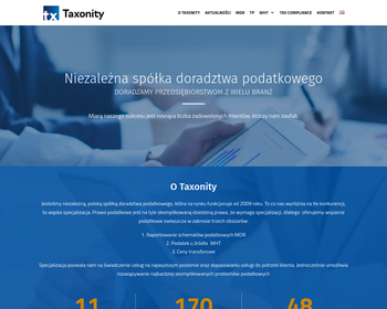 Taxonity Sp  z o o  Spółka doradztwa podatkowego_