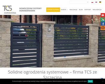 TCS Ogrodzenia  Ogrodzenia panelowe_ sportowe