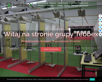 tebbex Projektowanie Budowa Wyposażanie Strzelnic Policyjnych Sportowych i Mysliwskich_