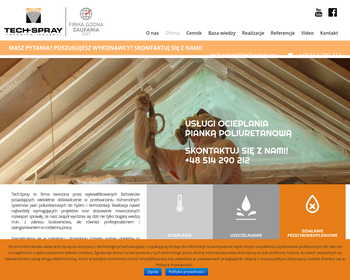 TECH-SPRAY technika izolacji s c_