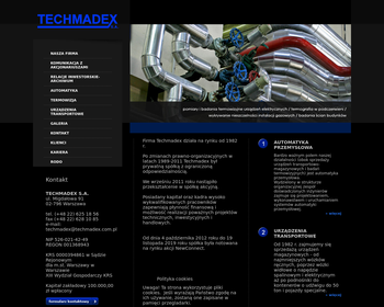 Techmadex Sp  z o o  Automatyka_ wózki widłowe