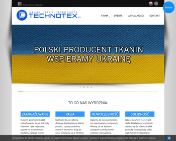 Zakłady Tkanin Technicznych TECHNOTEX SA_