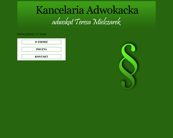 Kancelaria Adwokacka Teresa Mielczarek_